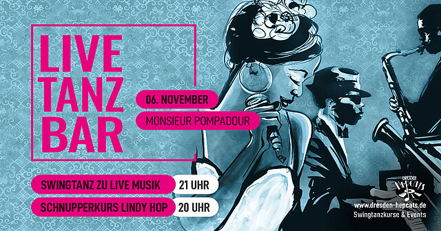 LIVE TANZ BAR - mit Monsieur Pompadour