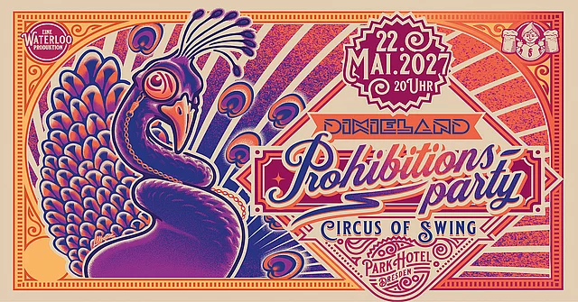 PROHIBITIONSPARTY - Die 20er Jahre Party im Parkhotel