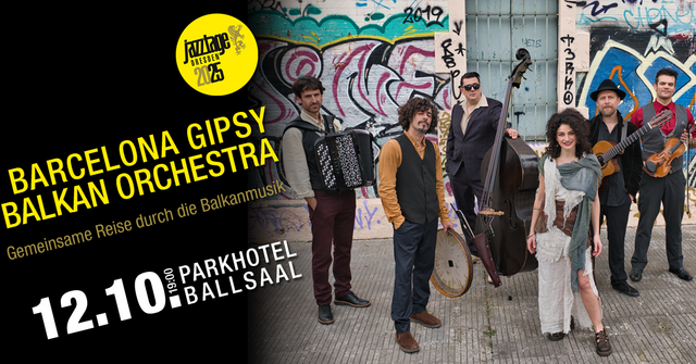 BARCELONA GIPSY BALKAN ORCHESTRA - Jazztage Dresden