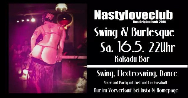 BURLESQUE MEETS SWING VOL. XIII - NastyLoveClub
